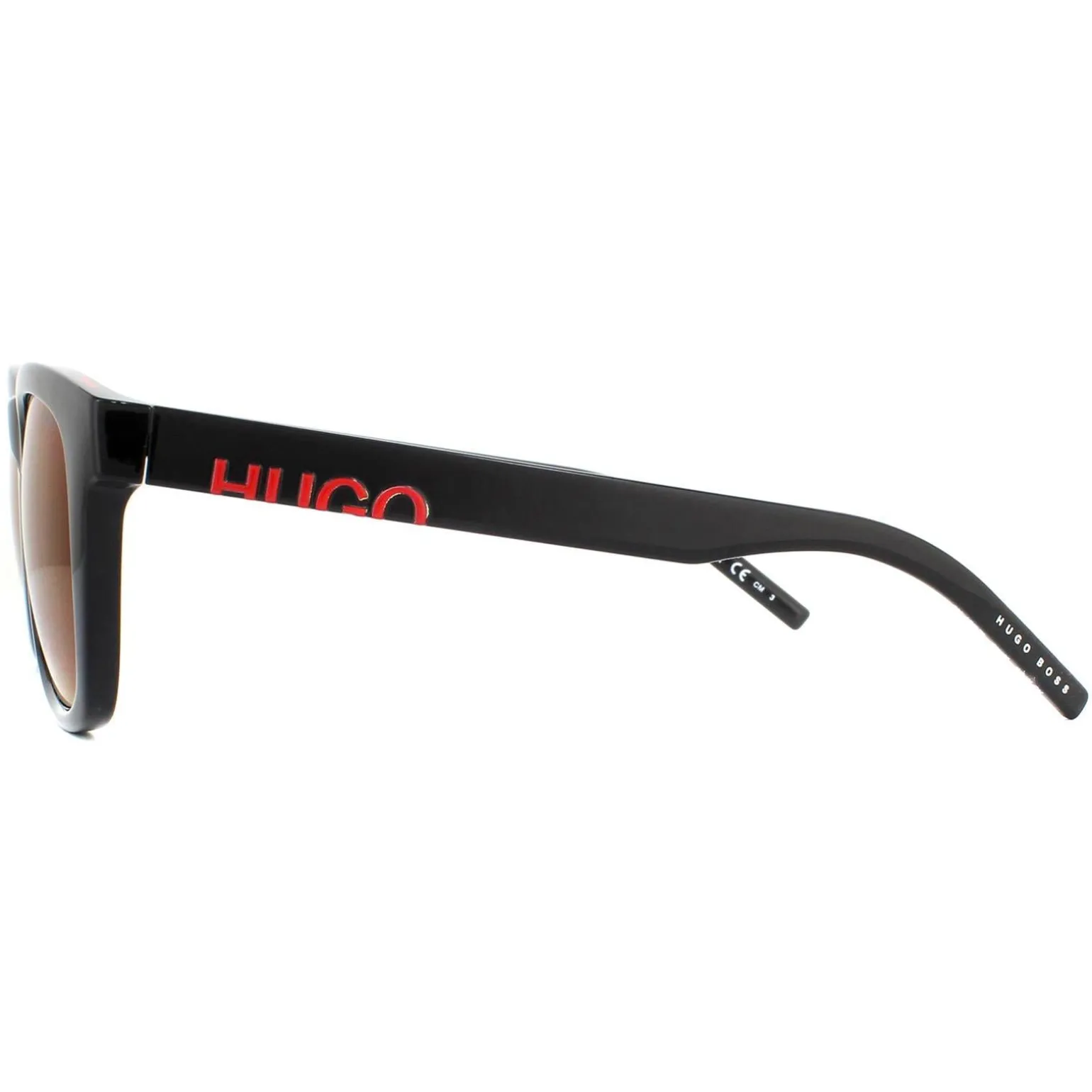 Hugo by Hugo Boss Sunglasses HG 1070/S 807 AO Shiny Black Red Mirror