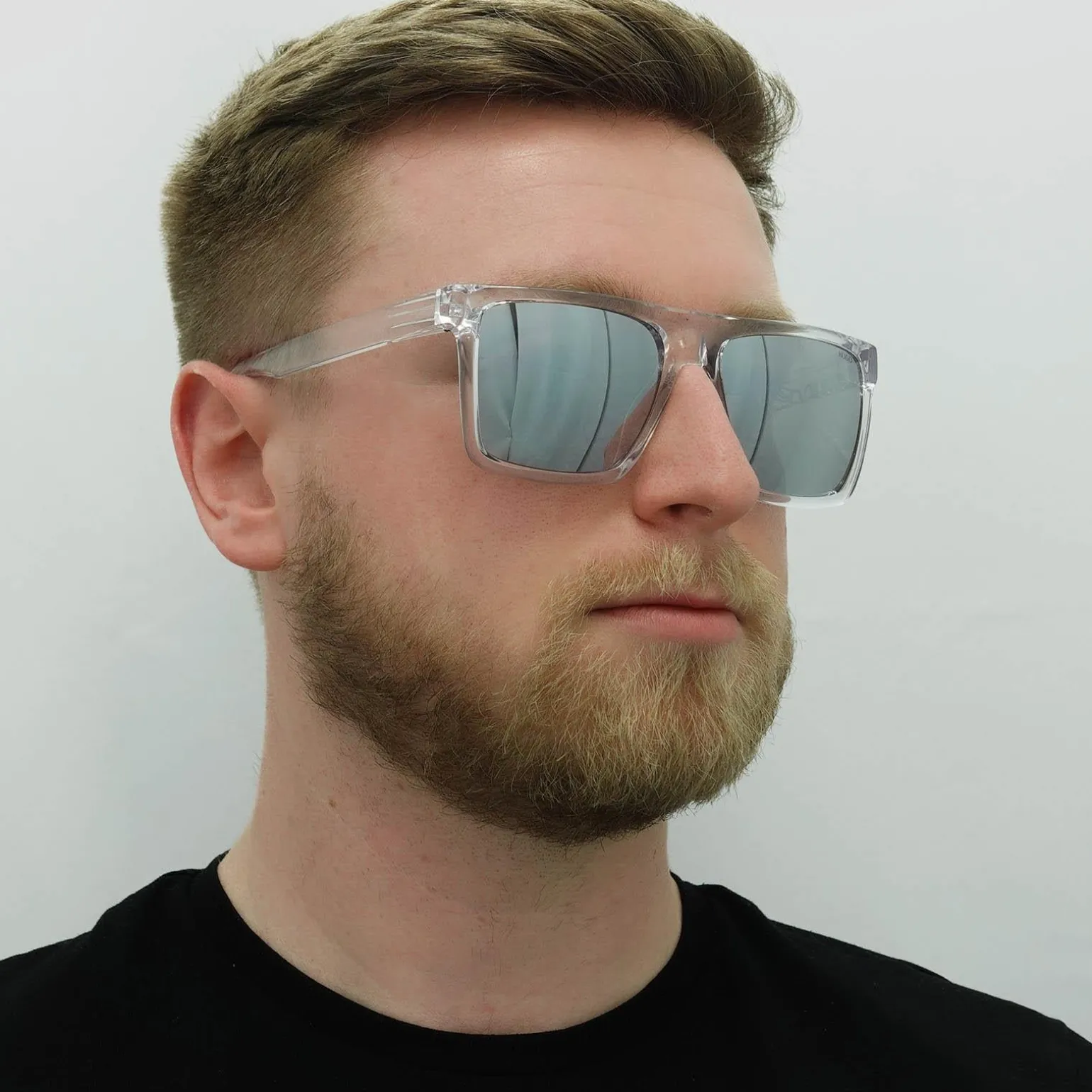 Hugo by Hugo Boss Sunglasses HG 1069/S 900 T4 Crystal Silver Mirror