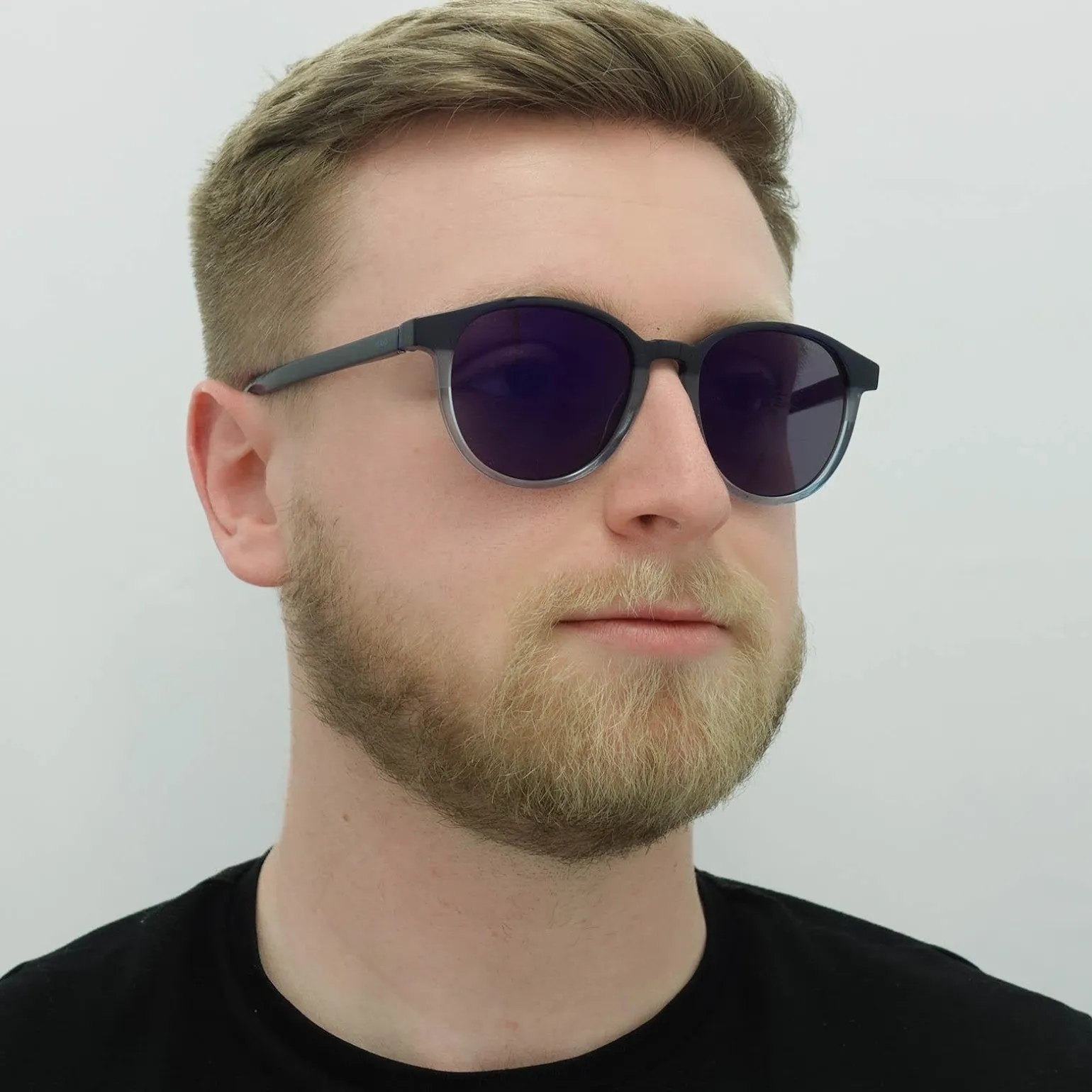 Hugo by Hugo Boss Sunglasses HG1127/S ZX9/XT Matte Blue Turquoise Blue