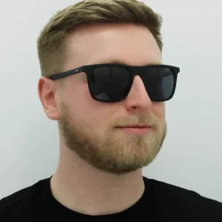Hugo by Hugo Boss Sunglasses HG 1086/S 003 IR Matte Black Grey Blue