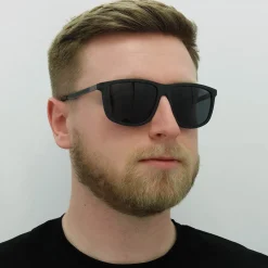 Hugo by Hugo Boss Sunglasses HG 1138S 003 IR Matte Black Grey