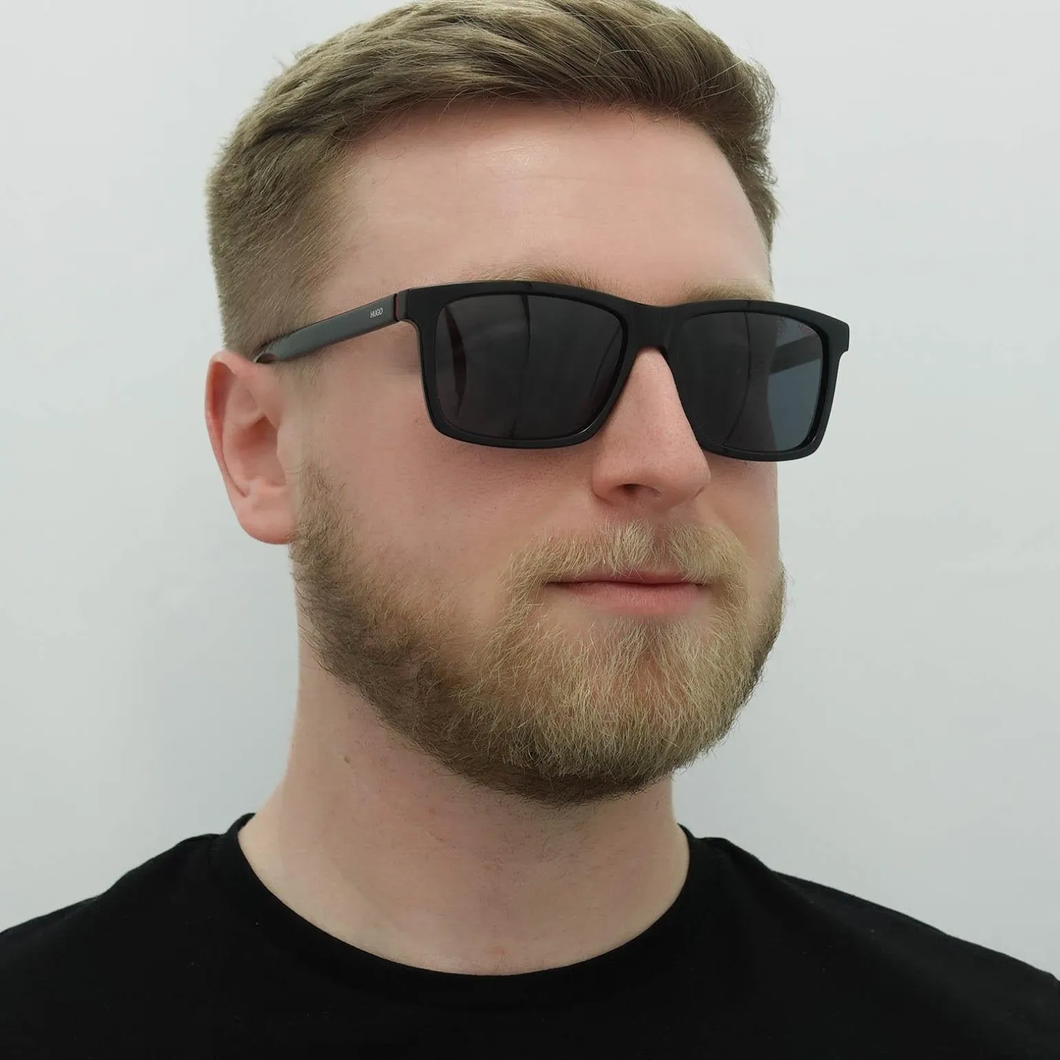 Hugo by Hugo Boss Sunglasses HG 1013/S OIT IR Black Grey