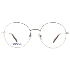 INVU Glasses Frames B3117 B White Gold Men Women