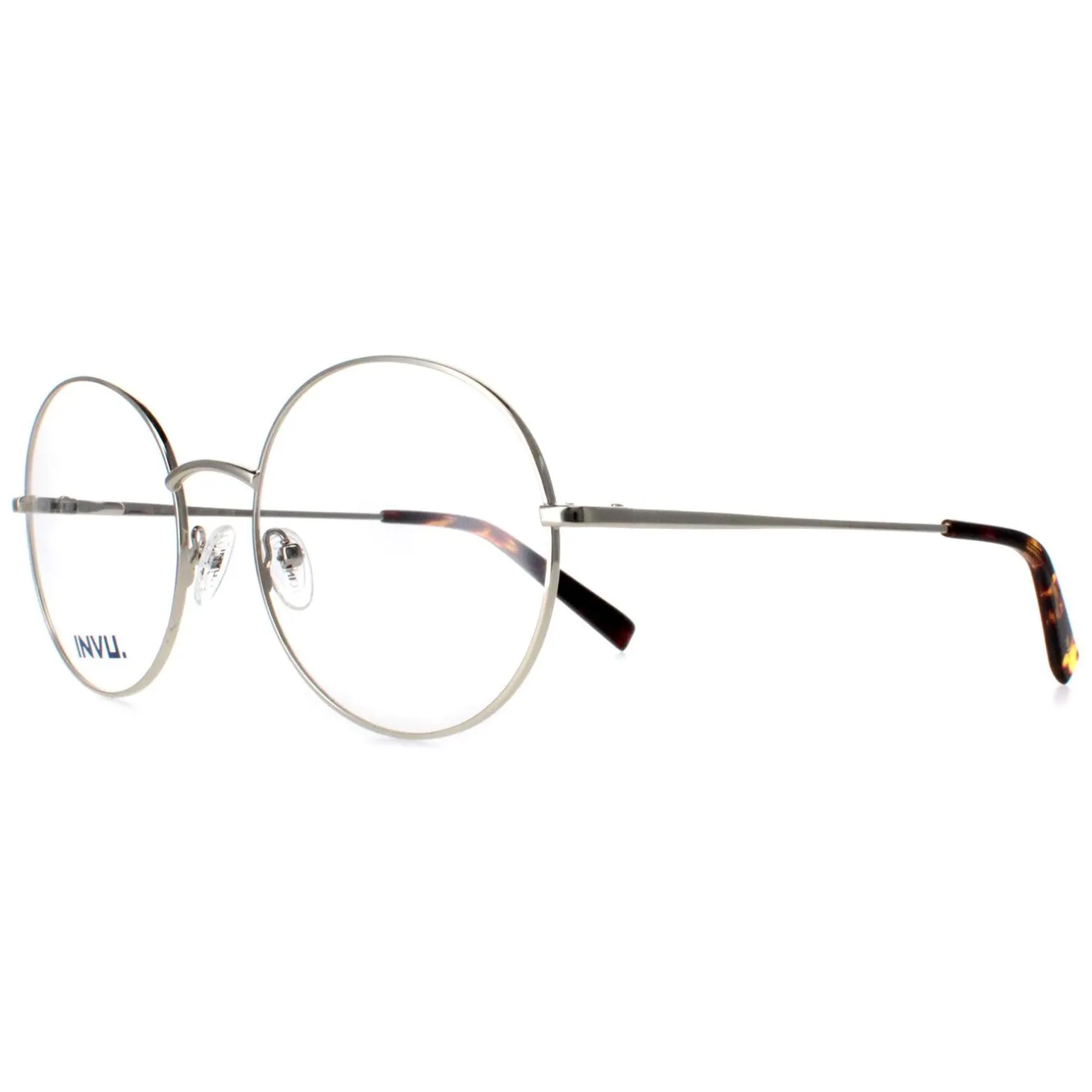 INVU Glasses Frames B3117 B White Gold Men Women
