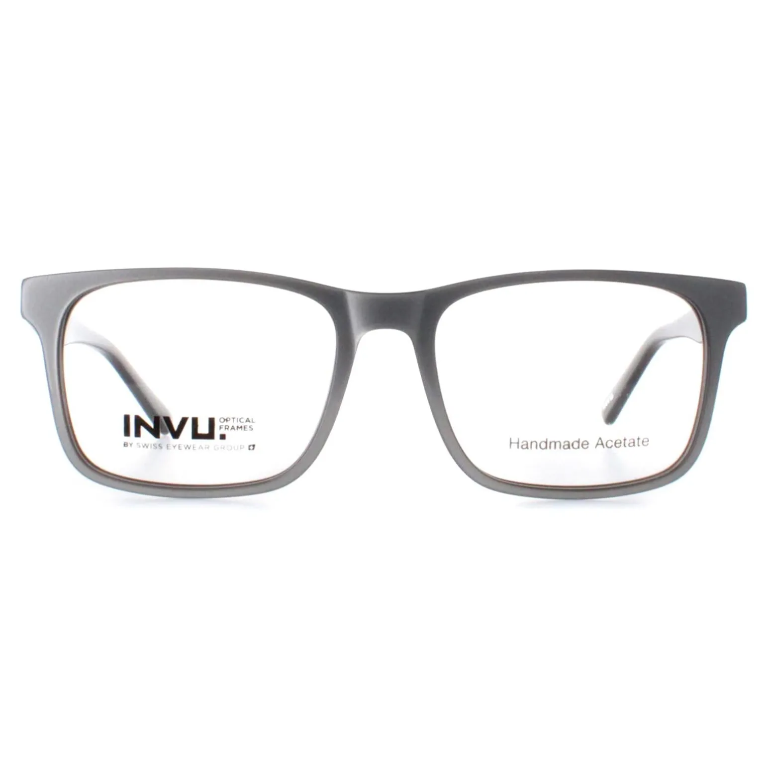 INVU Glasses Frames B4008 C Silver Petrol Men Women