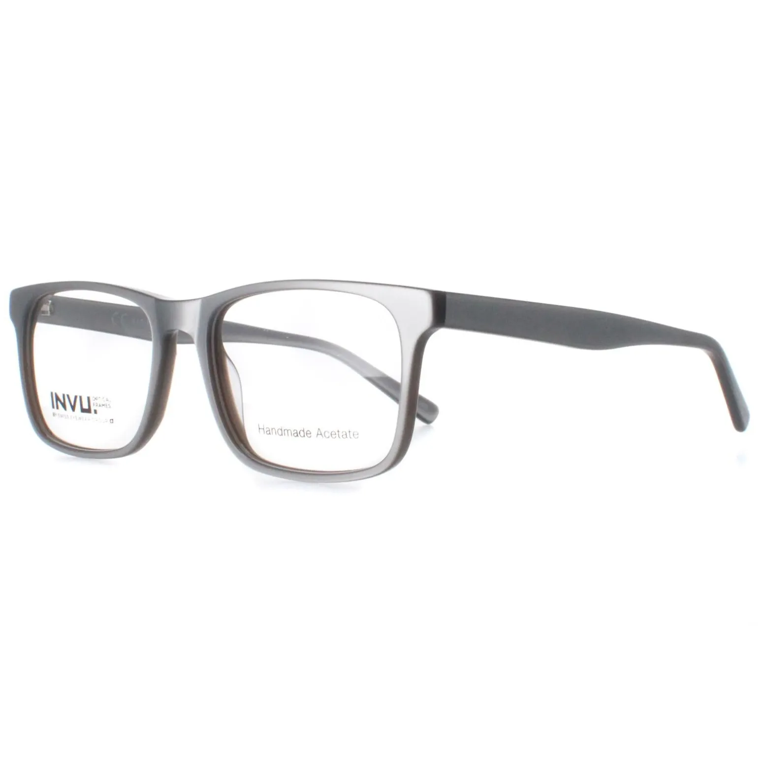 INVU Glasses Frames B4008 C Silver Petrol Men Women