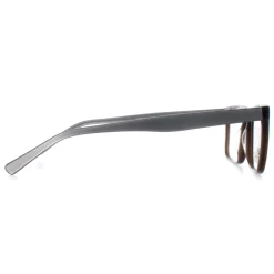 INVU Glasses Frames B4008 C Silver Petrol Men Women