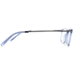 INVU Glasses Frames B4135 C Transparent Blue Dove Silver Men Women