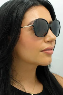 INVU Sunglasses B2133 A Black Grey Polarized