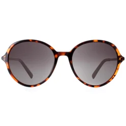 INVU Sunglasses B2135 B Demi Tortoise Brown Gold Grey Polarized