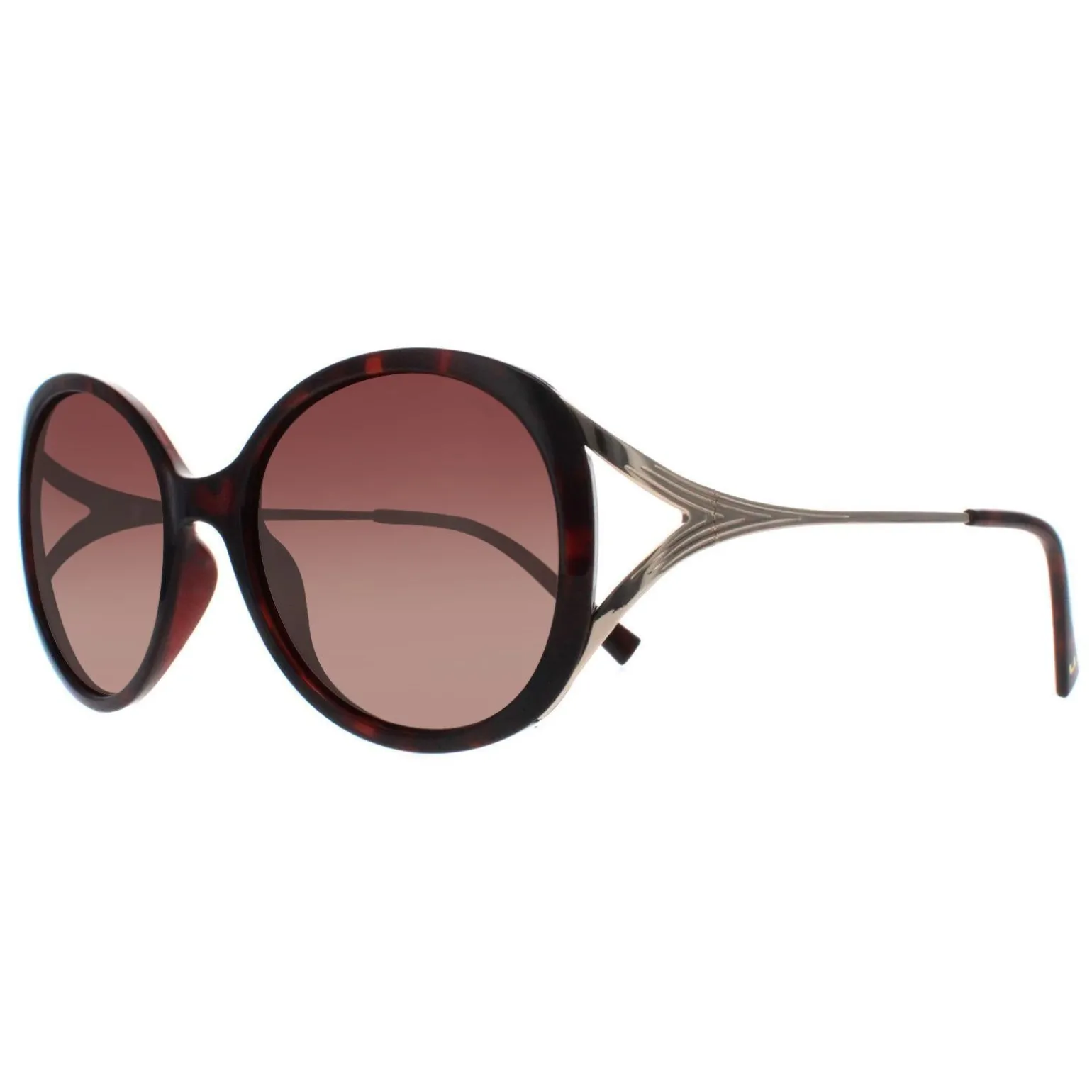 INVU Sunglasses B2117 B Demi Gold Brown Tortoise Brown Polarized