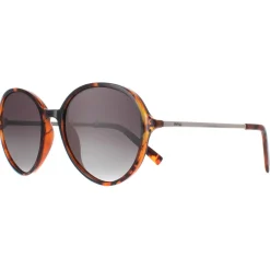 INVU Sunglasses B2135 B Demi Tortoise Brown Gold Grey Polarized