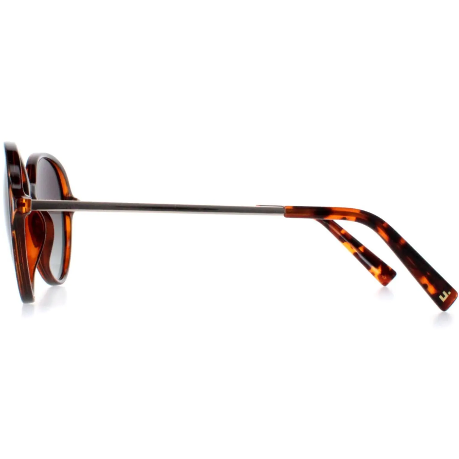 INVU Sunglasses B2135 B Demi Tortoise Brown Gold Grey Polarized