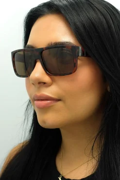INVU Sunglasses B2130 B Demi Tortoise Brown Brown Polarized