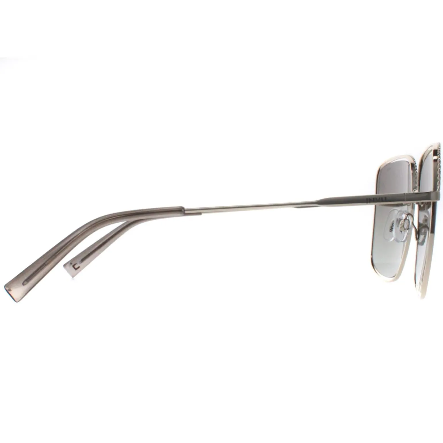 INVU Sunglasses B1112 B Gold Grey Polarized