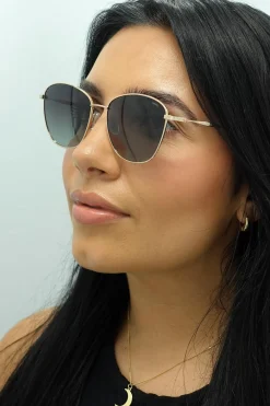 INVU Sunglasses B1119 B Gold Grey Polarized