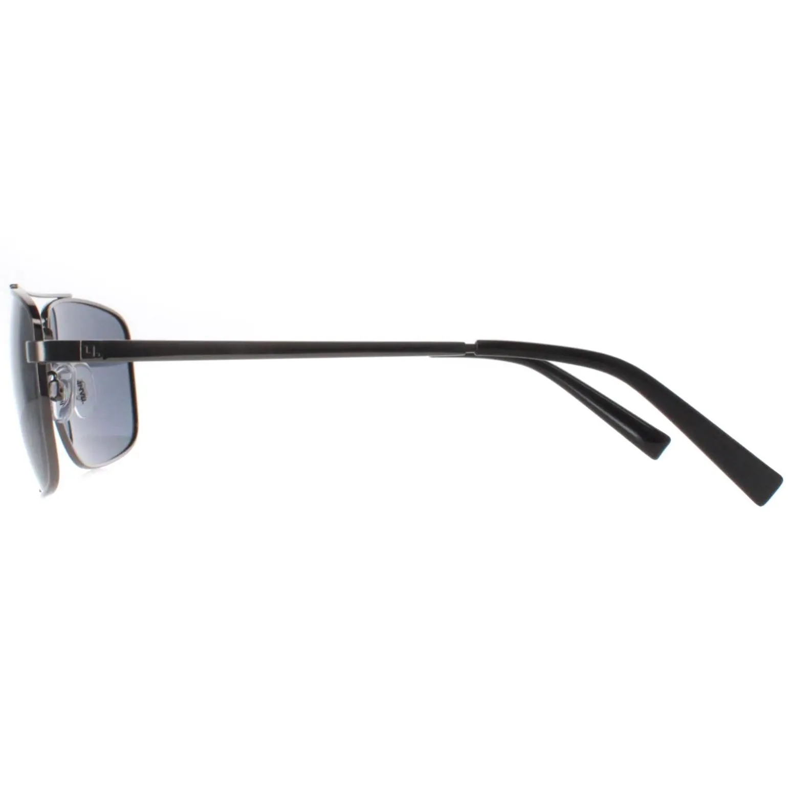 INVU Sunglasses B1109 B Polished Silver Grey Polarized