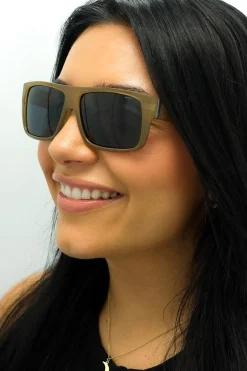 INVU Sunglasses B2130 C Beige Cloudy Demi Blue Polarized