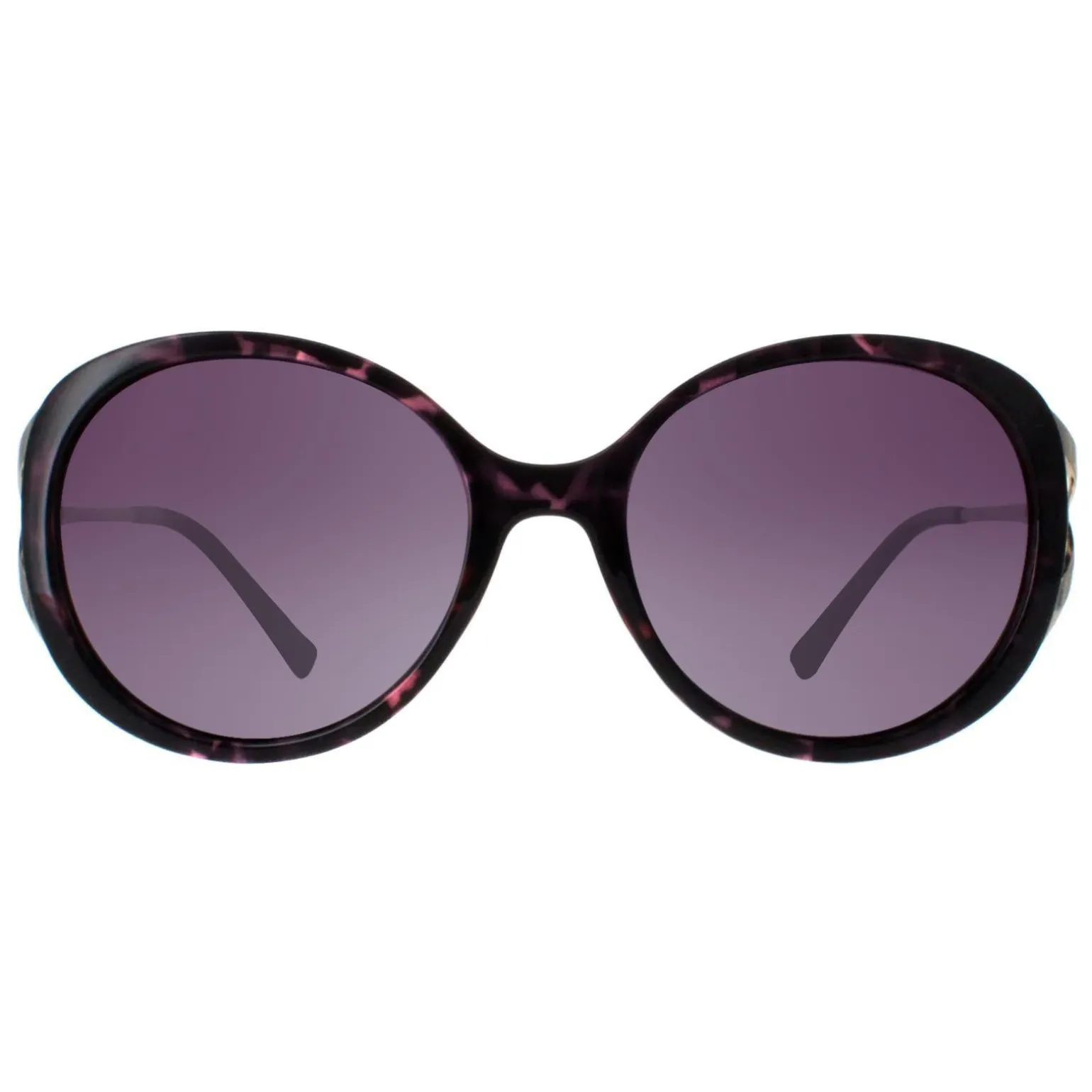 INVU Sunglasses B2117 C Dark Tortoise Purple Demi Gold Purple Polarize