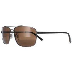 INVU Sunglasses B1109 C Matte Gunmetal Brown Polarized