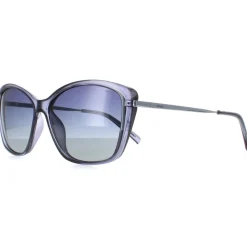 INVU Sunglasses B2127 D Transparent Crystal Blue Blue Polarized