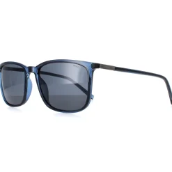 INVU Sunglasses B2125 D Transparent Crystal Blue Dark Blue Polarized