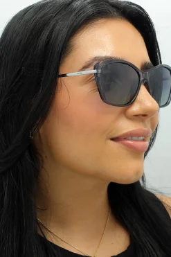 INVU Sunglasses B2127 D Transparent Crystal Blue Blue Polarized