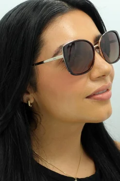 INVU Sunglasses B1907 G Demi Gold Tortoise Brown Brown Polarized