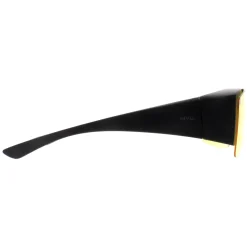INVU Sunglasses E2700 D Matte Black High Yellow