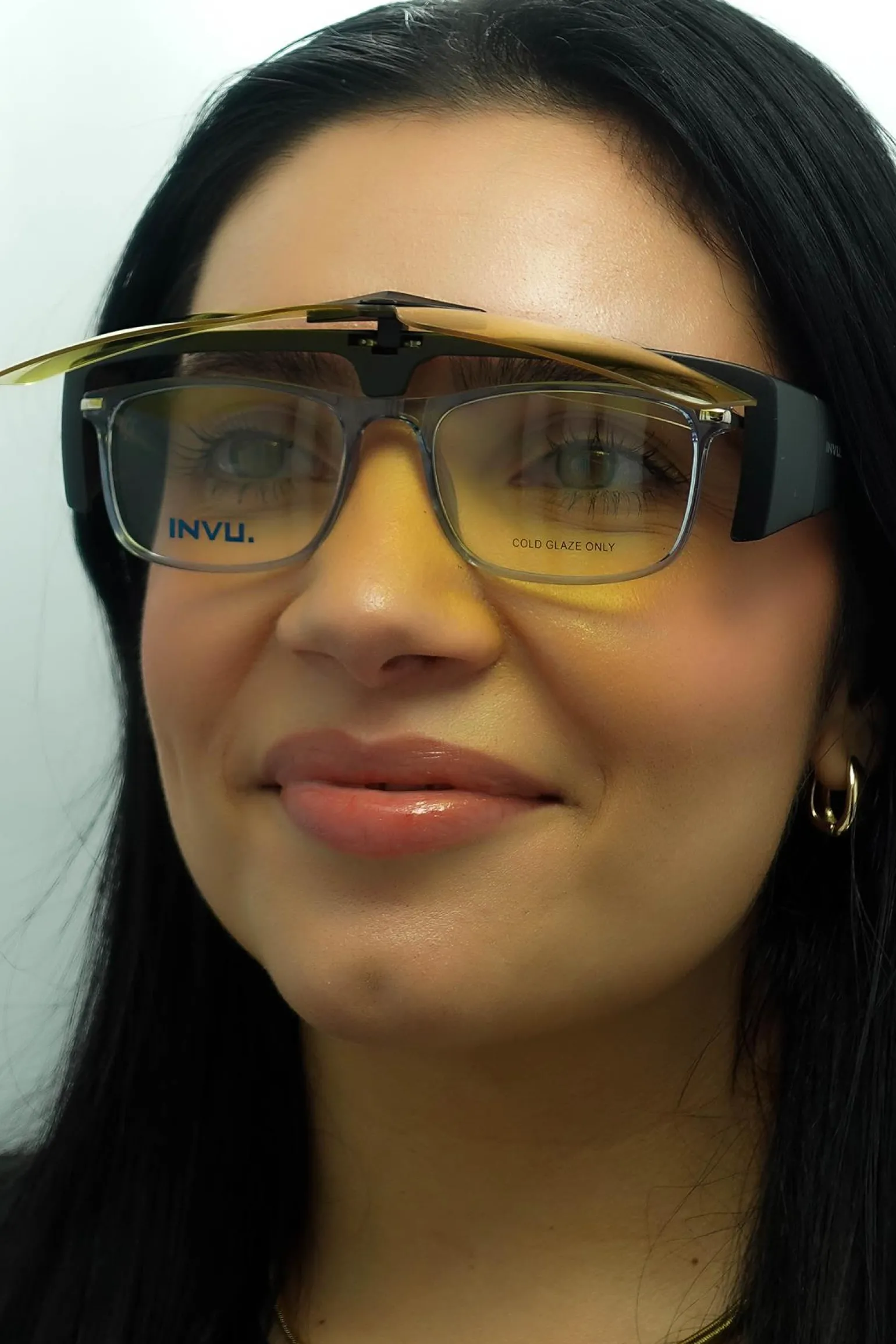 INVU Sunglasses E2700 D Matte Black High Yellow
