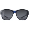 INVU Sunglasses E2102 F Transparent Blue Blue Polarized