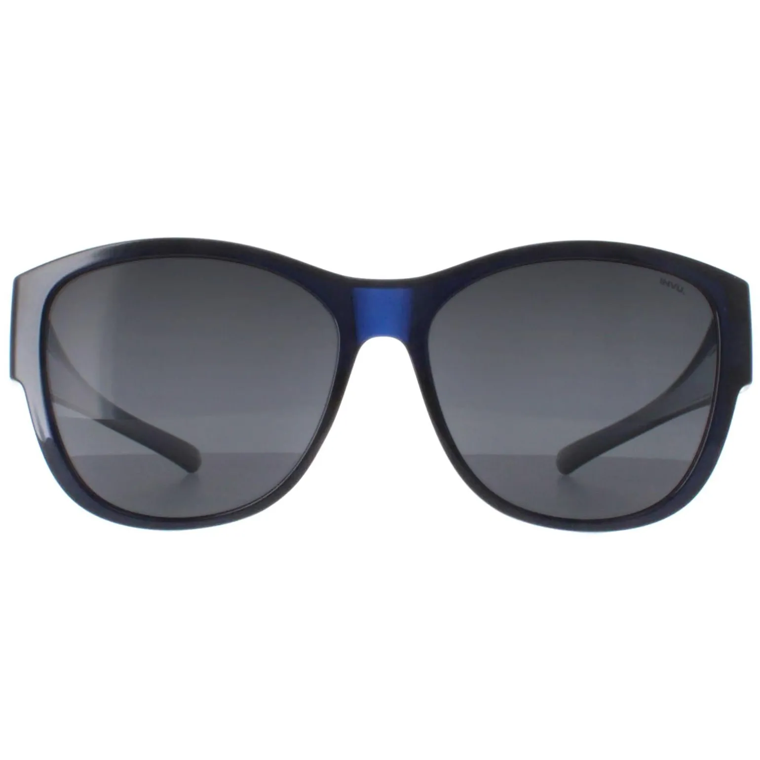 INVU Sunglasses E2102 F Transparent Blue Blue Polarized