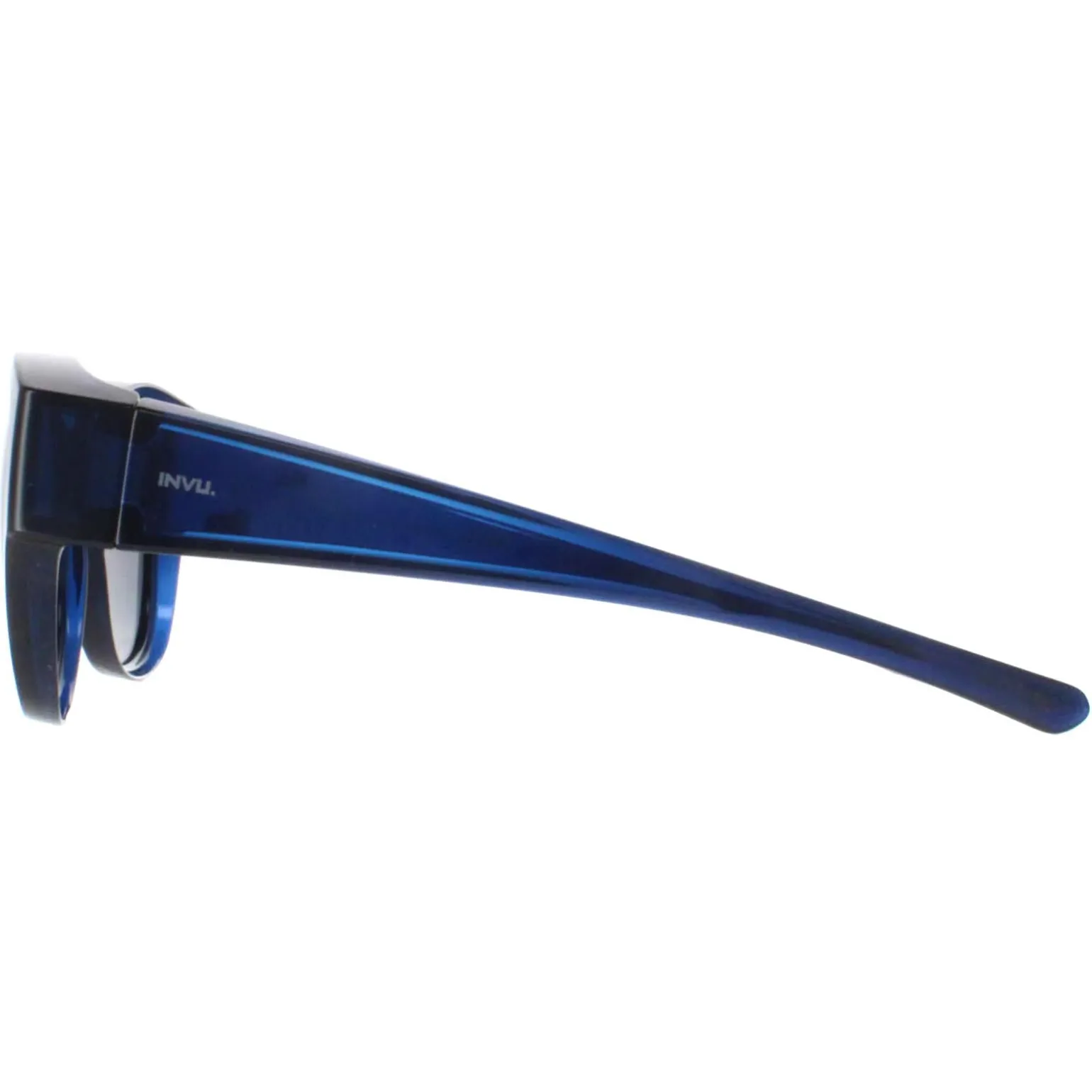 INVU Sunglasses E2102 F Transparent Blue Blue Polarized