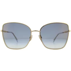Jimmy Choo Sunglasses ALEXIS/S 000 1V Rose Gold Blue Gradient
