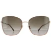 Jimmy Choo Sunglasses ALEXIS/S DDB SQ Gold Copper Multilayer Gold