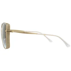 Jimmy Choo Sunglasses ALEXIS/S 000 1V Rose Gold Blue Gradient