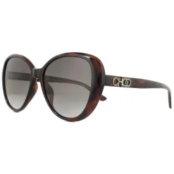 Jimmy Choo Sunglasses AMIRA/G/S 086 HA Dark Havana Brown Gradient