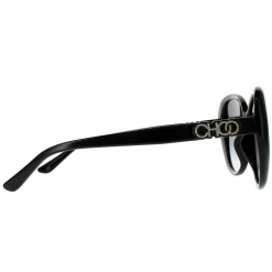 Jimmy Choo Sunglasses AMIRA/G/S 807 9O Black Dark Grey Gradient