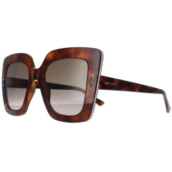 Jimmy Choo Sunglasses AURI/G/S 086 HA Havana Brown Gradient