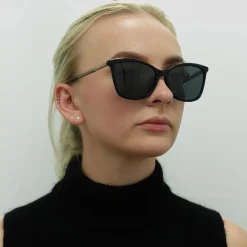 Jimmy Choo Sunglasses BA/G/S 807 IR Black Grey