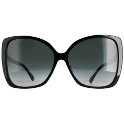 Jimmy Choo Sunglasses BECKY/F/S 807 9O Black Dark Grey Gradient