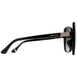 Jimmy Choo Sunglasses BECKY/F/S 807 9O Black Dark Grey Gradient