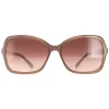 Jimmy Choo Sunglasses BETT/S FWM NQ Nude Brown Silver Mirror