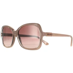 Jimmy Choo Sunglasses BETT/S FWM NQ Nude Brown Silver Mirror