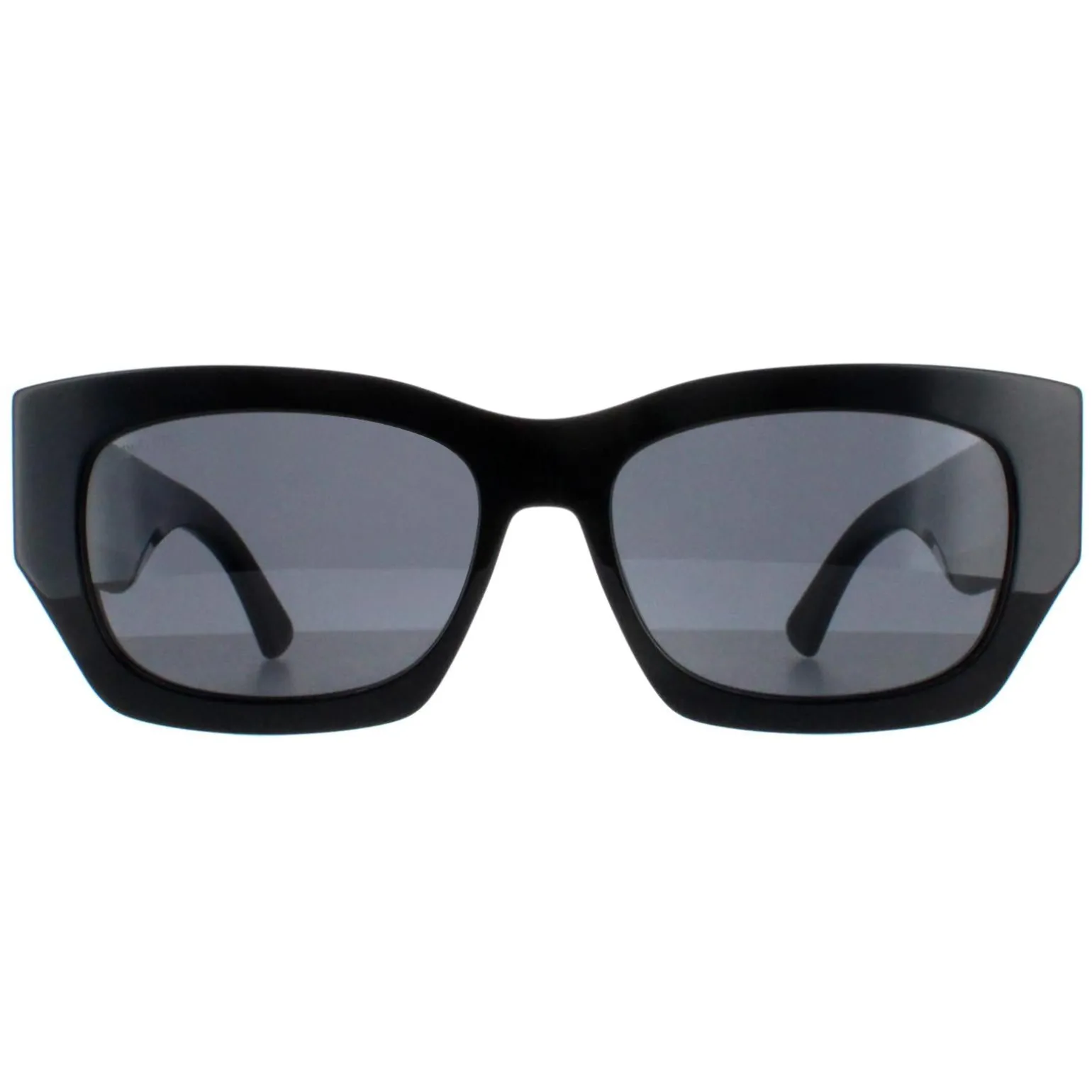 Jimmy Choo Sunglasses CAMI/S 807 IR Black with Black Pattern Temples G