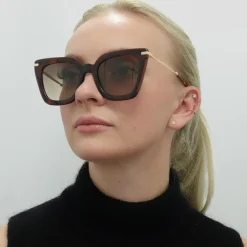 Jimmy Choo Sunglasses Ciara/G/S OCY HA Glitter Havana Brown Gradient