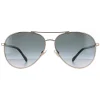Jimmy Choo Sunglasses DEVAN/S RHL 9O Gold Black Dark Grey Gradient