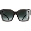 Jimmy Choo Sunglasses ELENI/G/S KB7 9O Grey Dark Grey Gradient