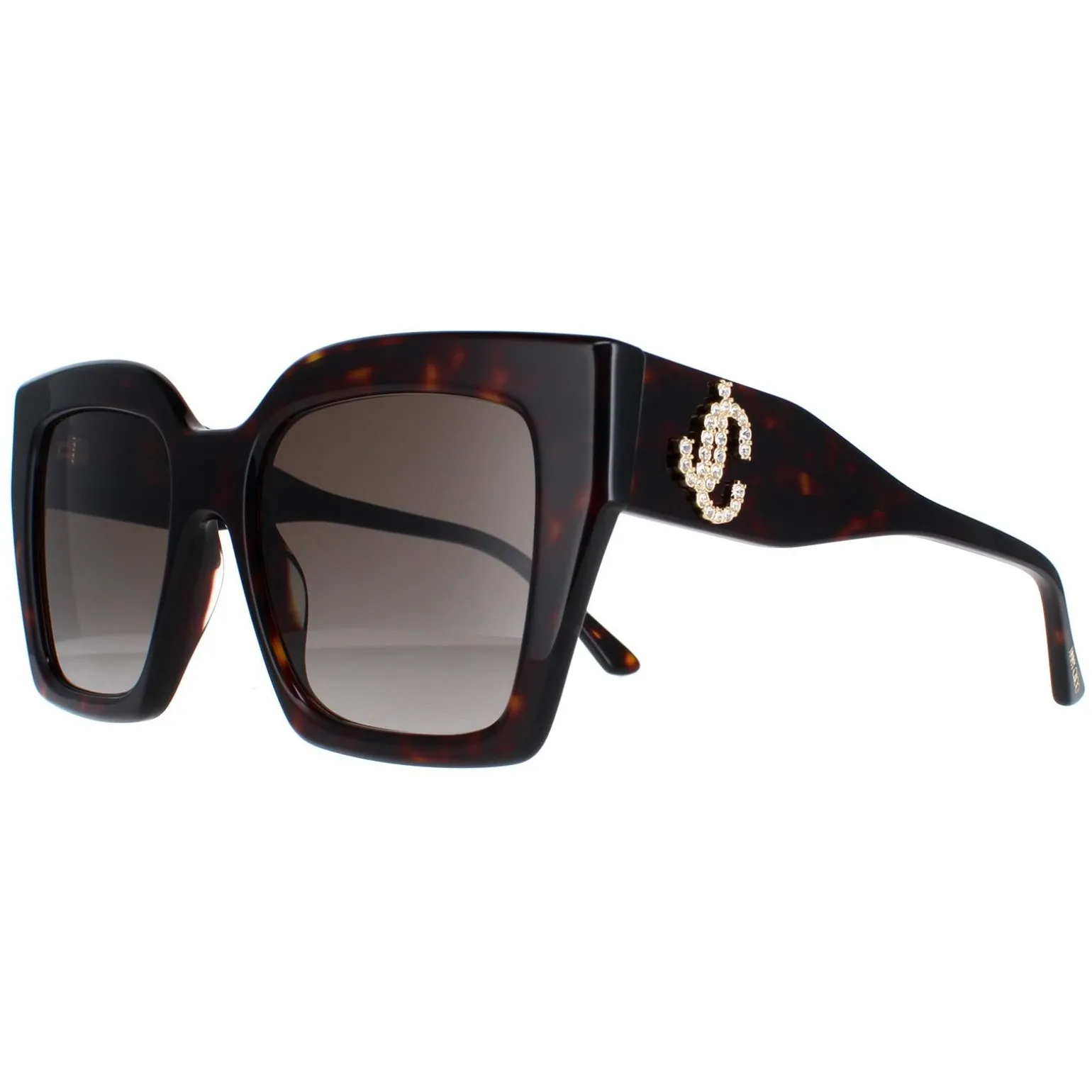 Jimmy Choo Sunglasses Eleni/G/S 086/HA Dark Havana Brown Gradient