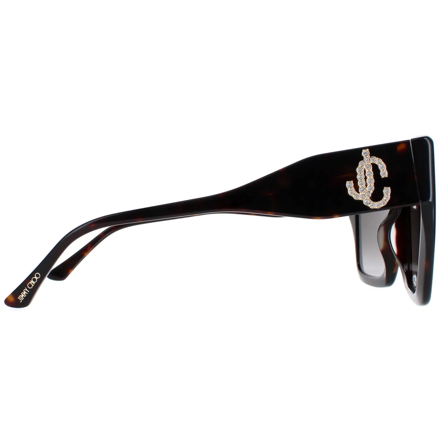 Jimmy Choo Sunglasses Eleni/G/S 086/HA Dark Havana Brown Gradient